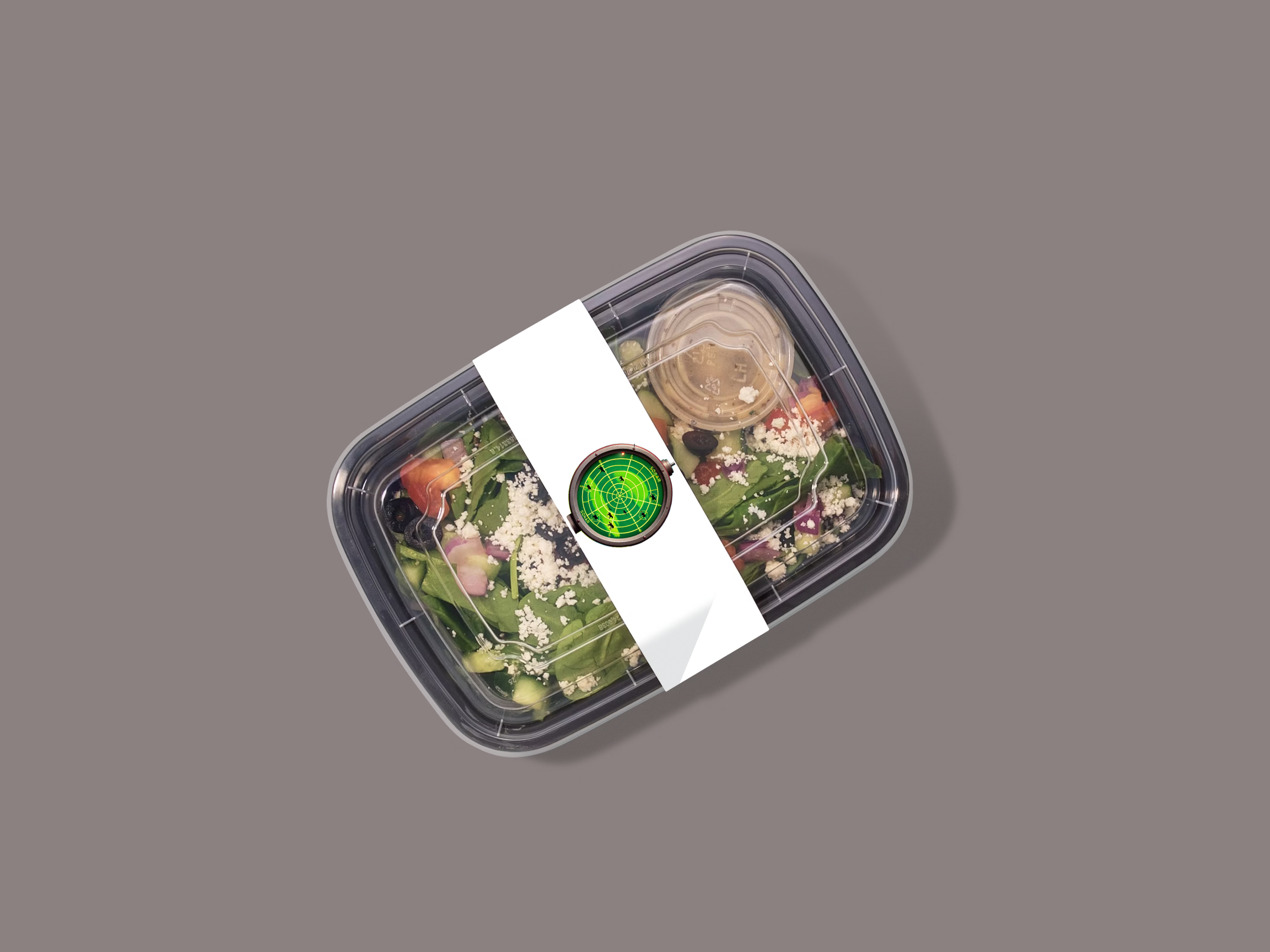 RÜTLI-RADAR Einwegbehälter für Lebensmittel (Plastik)
