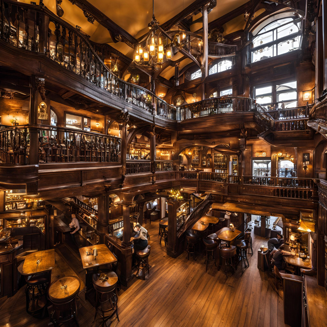Irish Pub von innen